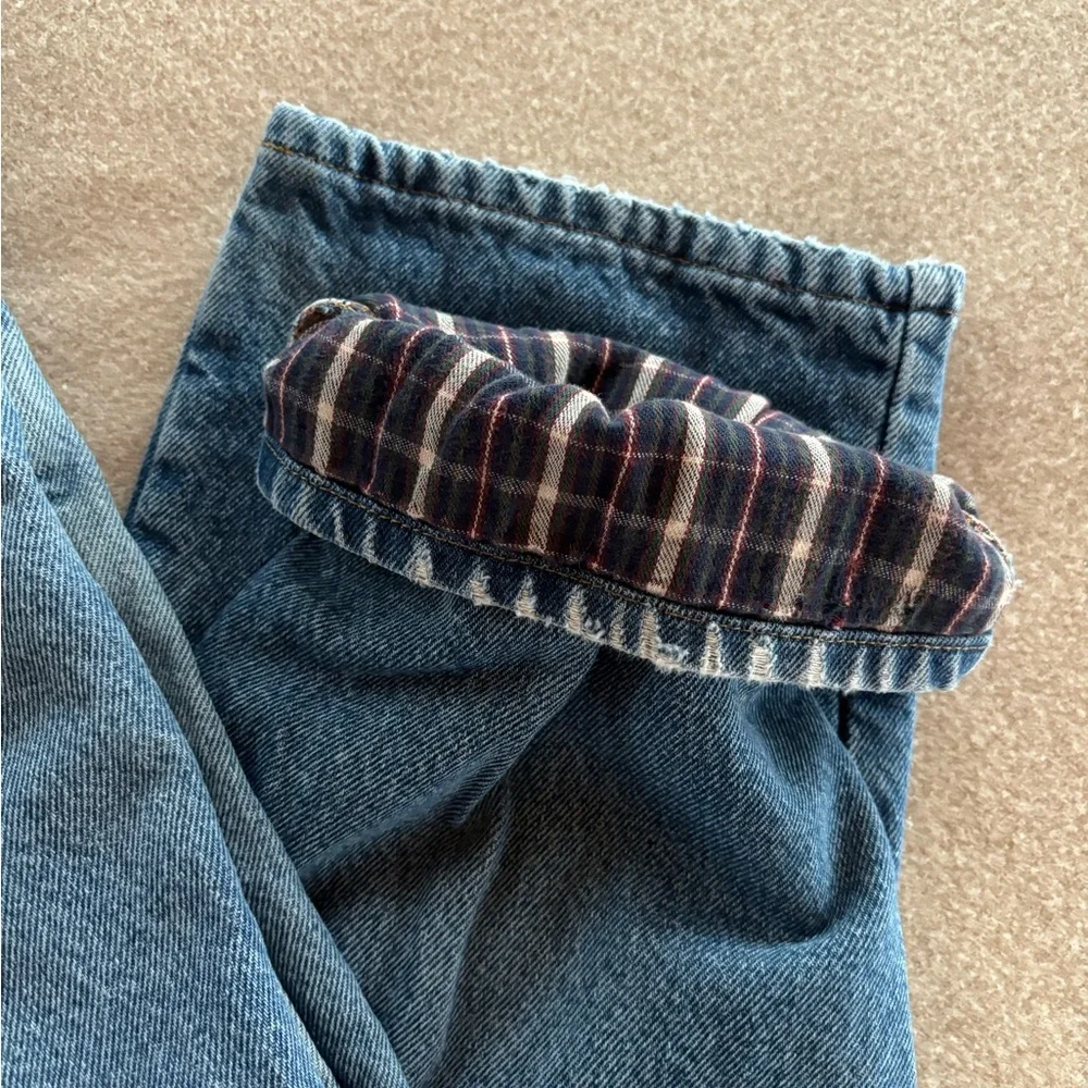 Vintage L.L. Bean Flannel Lined Jeans